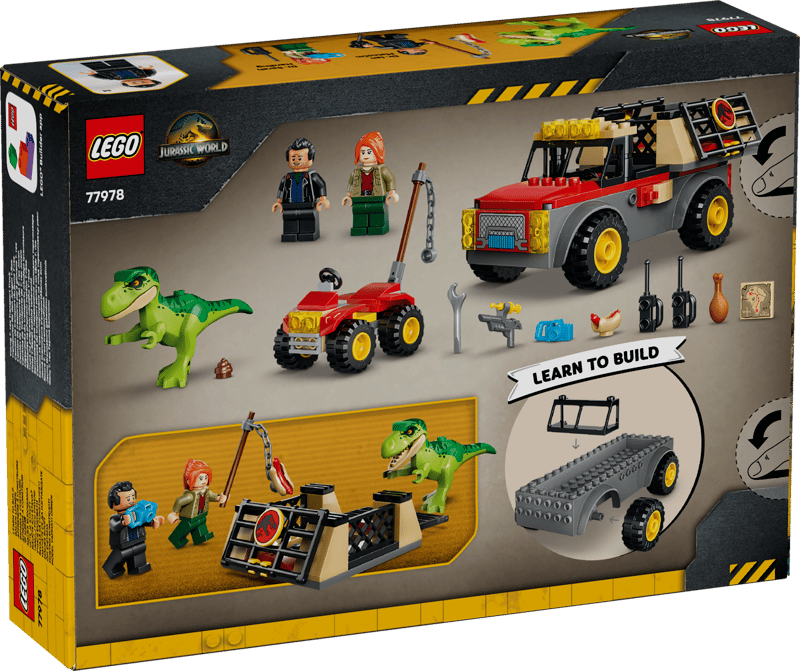 LEGO Jurassic World: Young T. rex Transport Truck