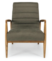 Alan Armchair Lichen Green