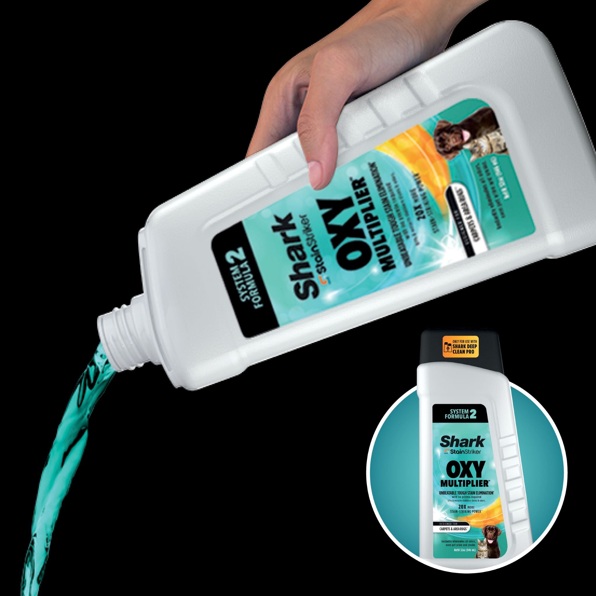 Shark StainStriker OXY Multiplier™ Formula, 950ml