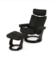 Franco Chair & Footstool (Fabric)