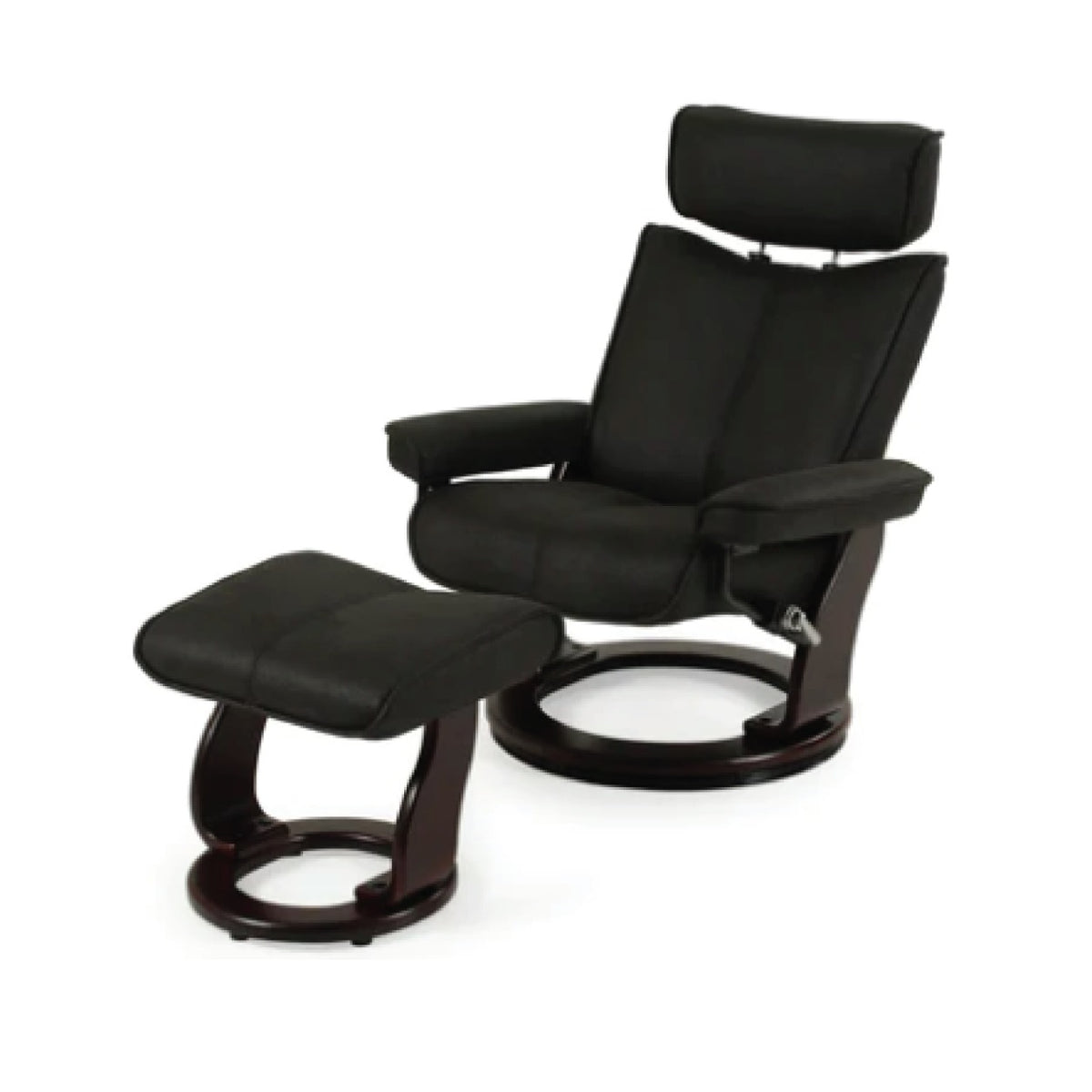 Franco Chair & Footstool (Fabric)