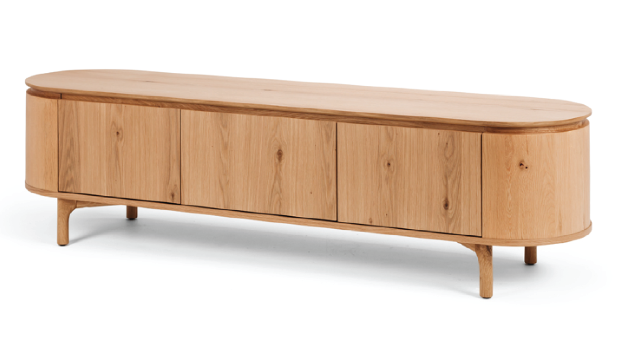 Kontur TV Stand (Natural Oak)