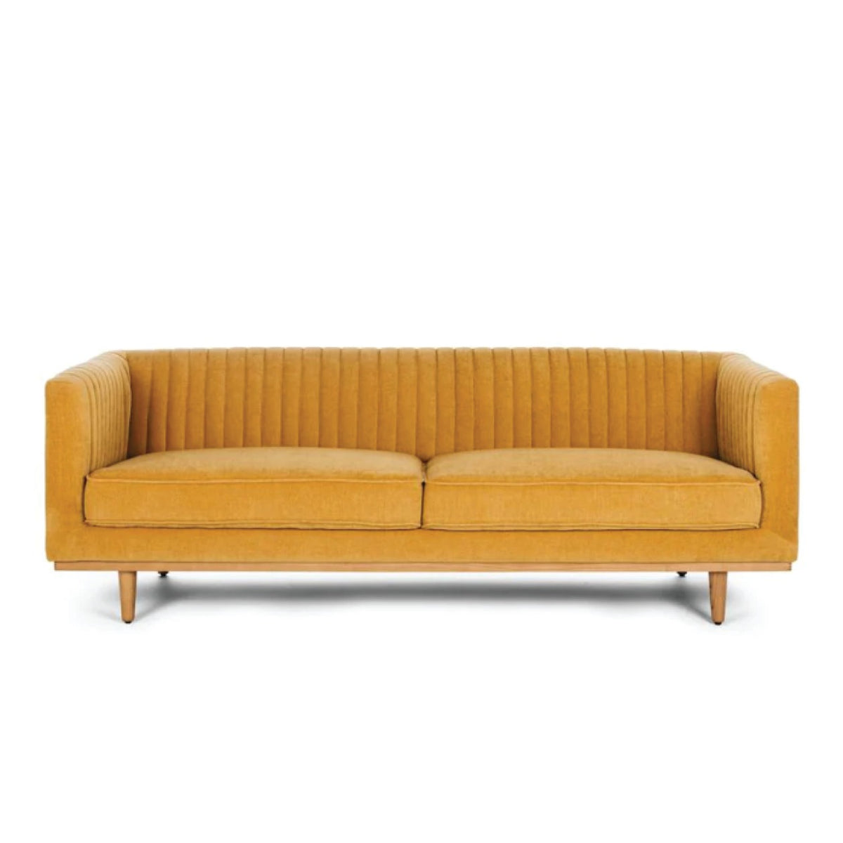Madison 3 Seater Honey Gold