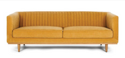 Madison 3 Seater Honey Gold