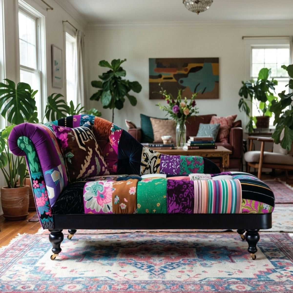 Patchwork Chaise