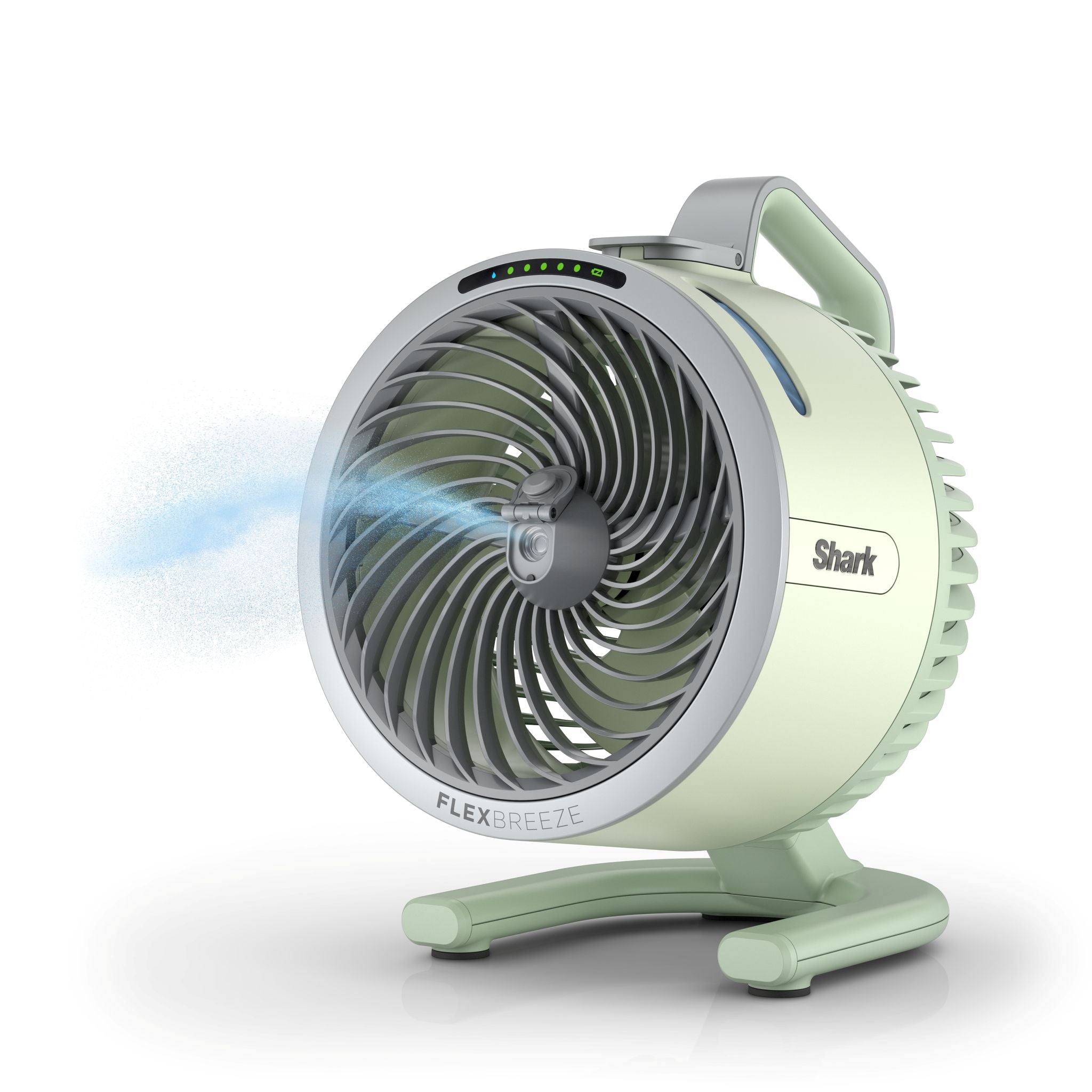 Shark FlexBreeze HydroGo Misting Portable Fan Honey Dew