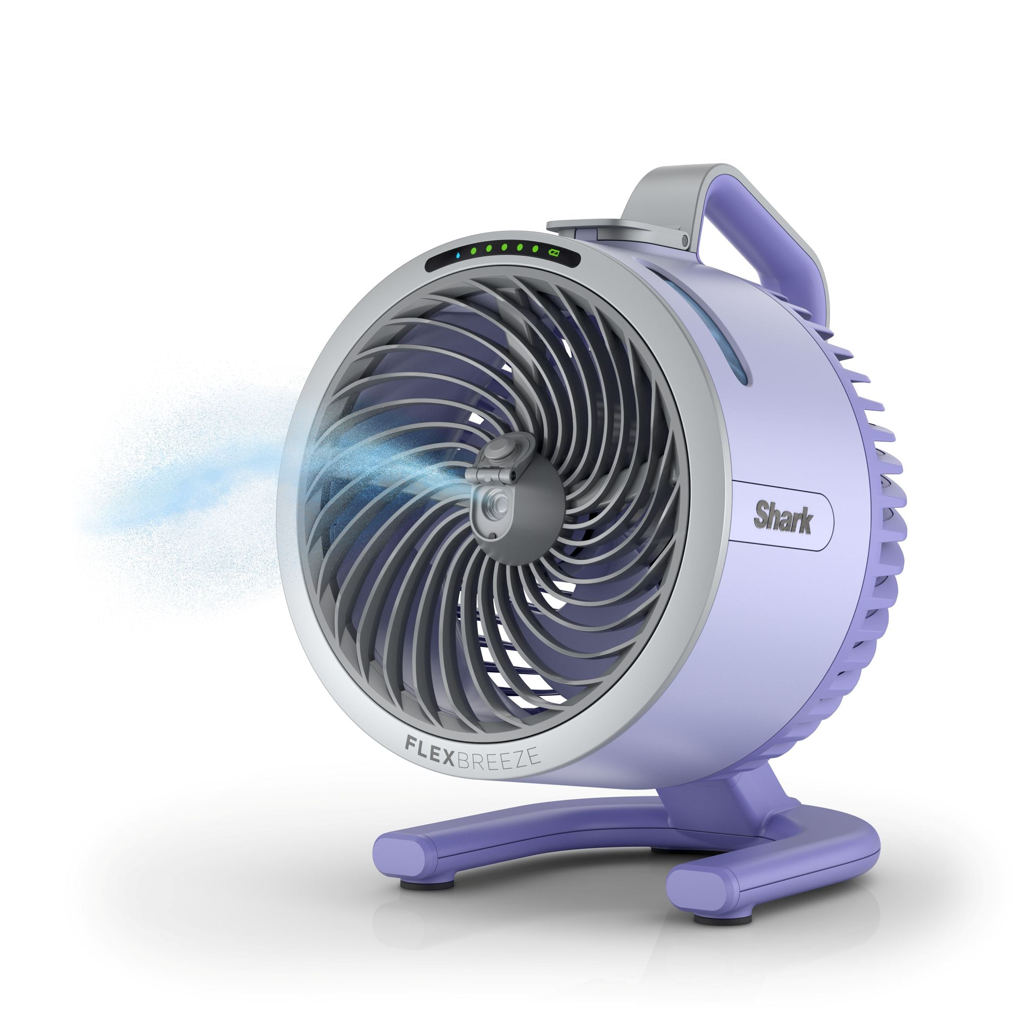 Shark FlexBreeze HydroGo Misting Portable Fan Lilac