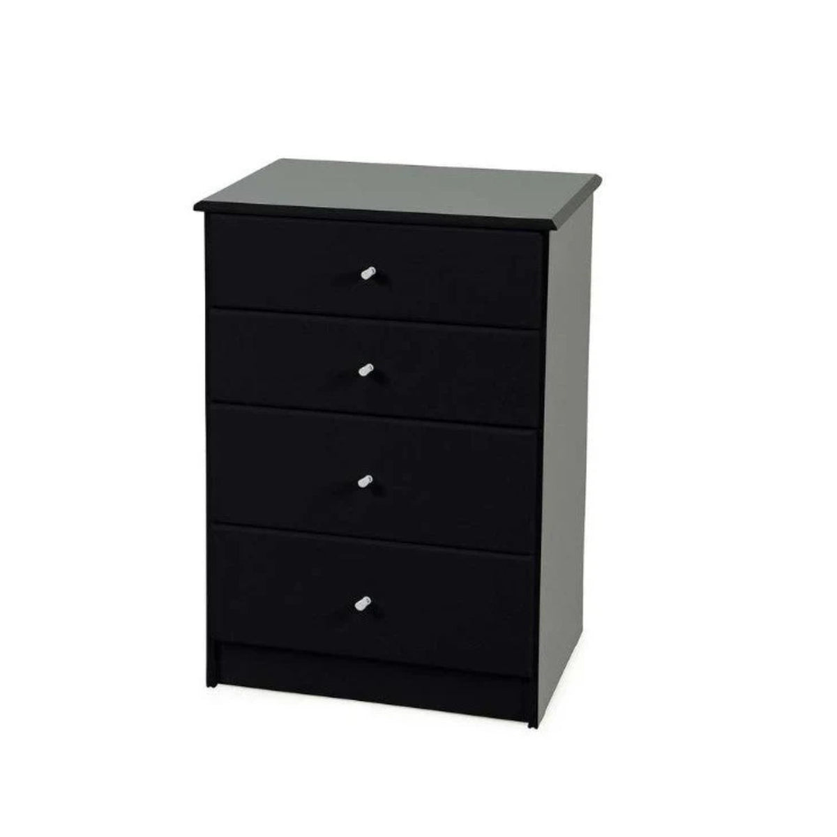 Regal 4 Drawer Black Tallboy