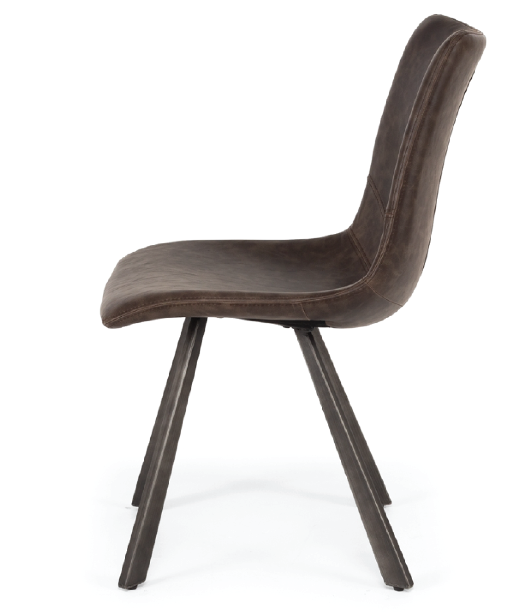 Rustic Chair Vintage Dark Brown (PU)