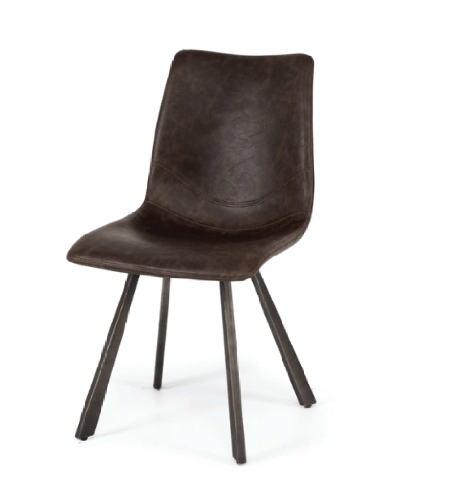 Rustic Chair Vintage Dark Brown (PU)