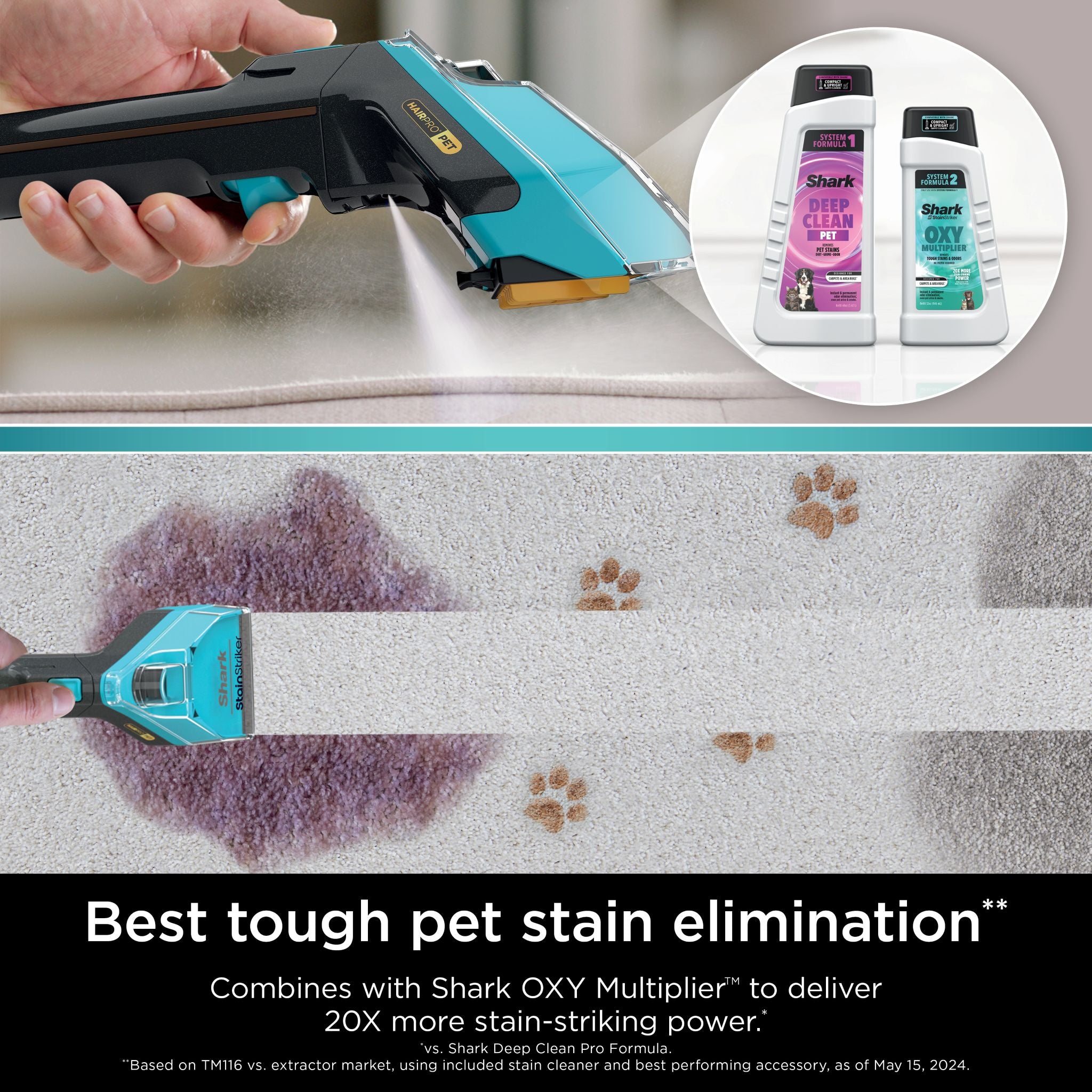 Shark Deep Clean Pro Pet Formula, 1.4L