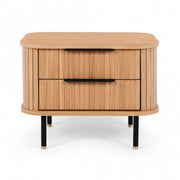 Anders Bedside Tables (Natural Oak)